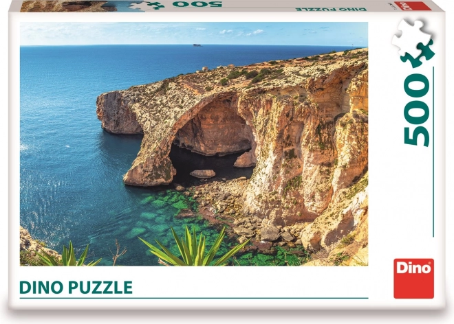 Puzzle Pláž na Maltě - 500 dílků