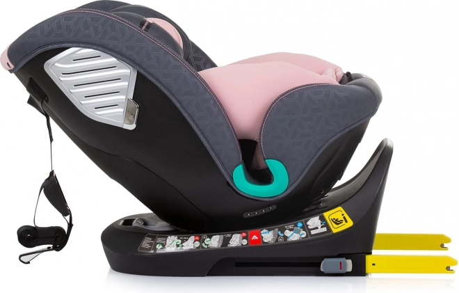 CHIPOLINO Autosedačka Supreme i-Size 40-150cm Isofix 360, Flamingo