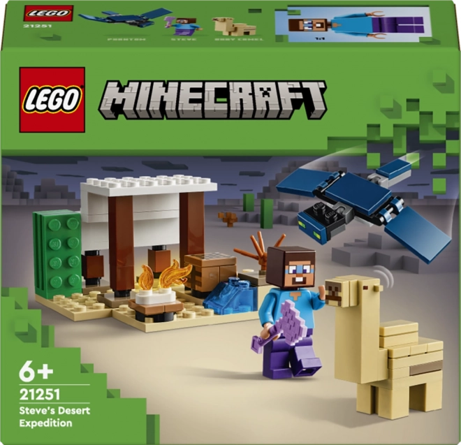 LEGO® Minecraft® 21251 Steve a výprava do pouště