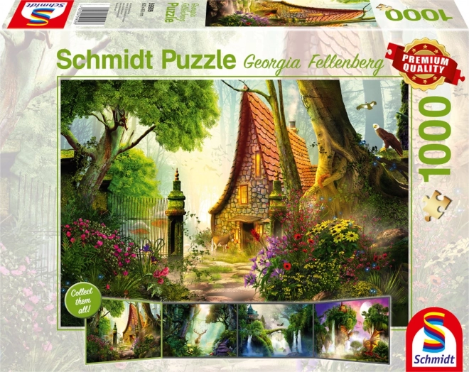 Puzzle Dům na mýtině 1000 dílků