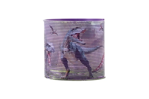 Spirála/pružina dinosaurus plast průměr 6,5cm 4 barvy