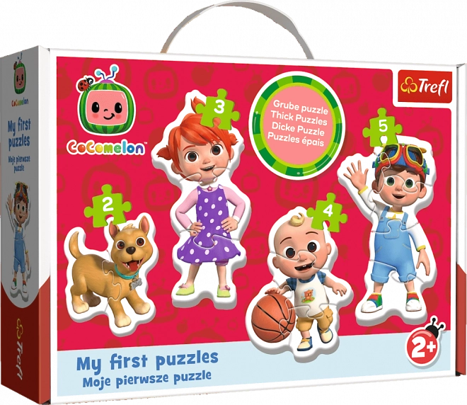 TREFL Baby puzzle Cocomelon 4v1 (2,3,4,5 dílků)