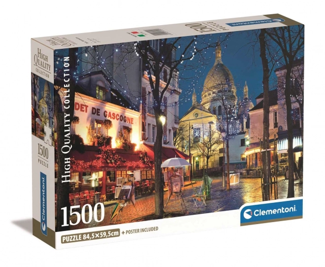 Puzzle 1500 kusů compact Paris Montmarte