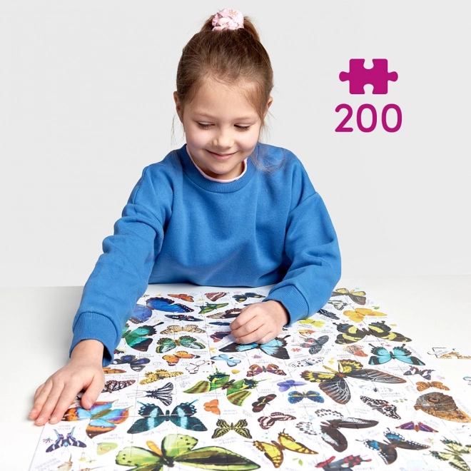 Puzzlove ČZUČU motýli 200 dílků