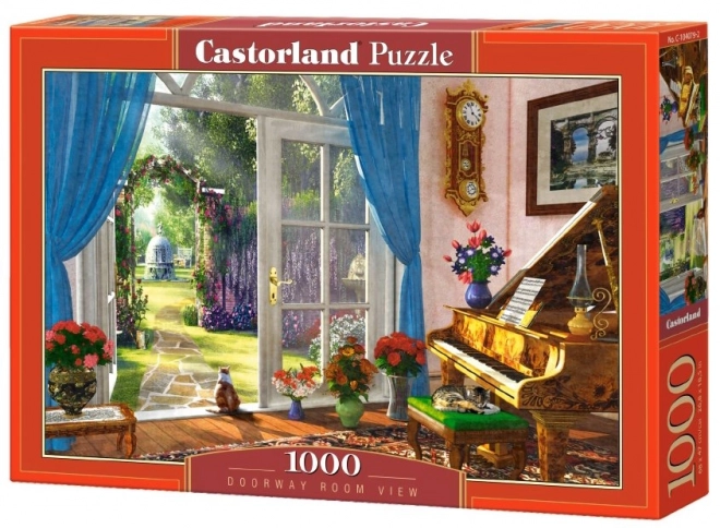 Puzzle 1000 dílků Výhled z pokoje