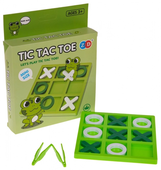 Tic-Tac-toe Puzzle Game MINI Frog Version