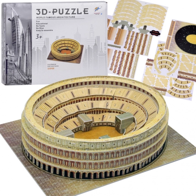 Puzzle 3D Koloseum v Římě