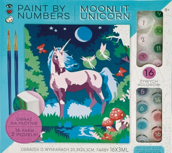 Malování podle čísel Unicorn