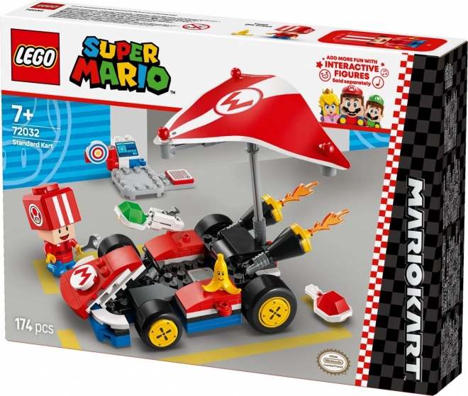 Kolekční stavebnice LEGO Super Mario Kart s Toadem