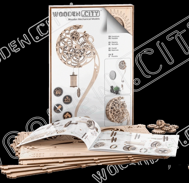 WOODEN CITY 3D puzzle Kyvadlo 121 dílů