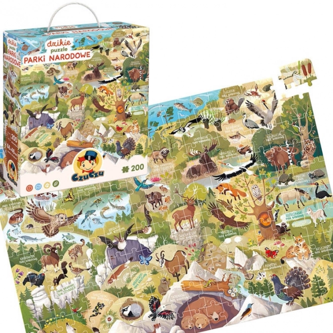 CzuCzu Dziké puzzle národních parků