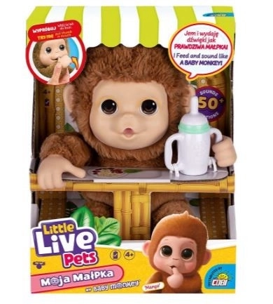 Interaktivní maskot Little Live Pets Opice