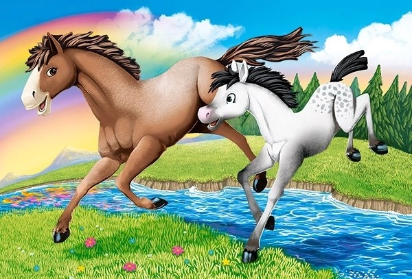 Puzzle Zvířecí maminky a mláďata
