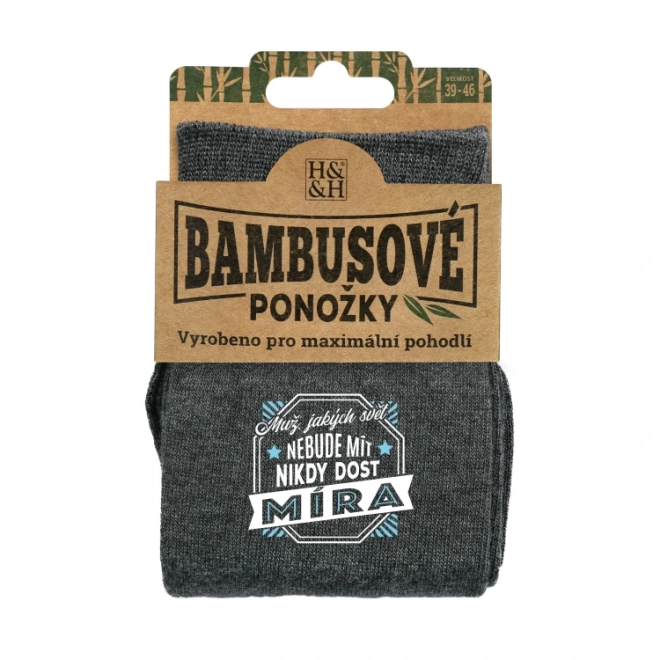 Bambusové ponožky Zdeněk