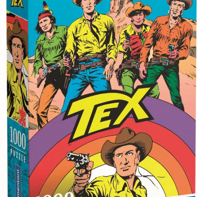 CLEMENTONI Puzzle Tex 1. motiv 1000 dílků