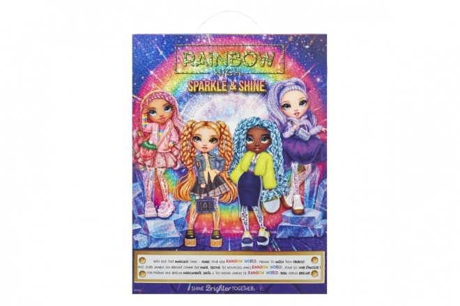 Rainbow High Sparkle & Shine Fashion panenka - Clementine (Orang