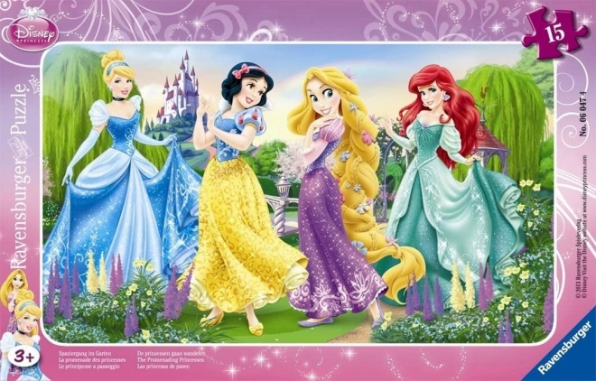 RAVENSBURGER Puzzle Disney Princezny 15 dílků