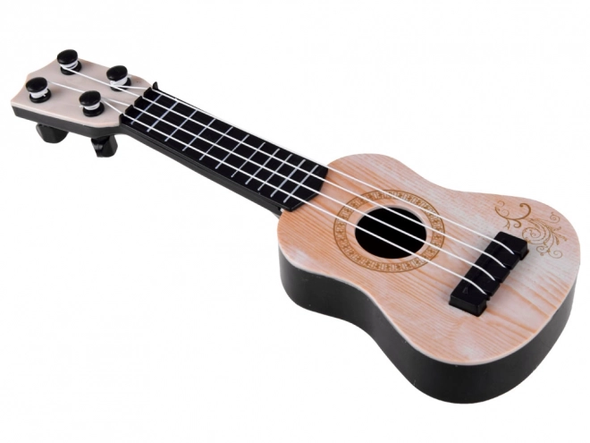 Mini ukulele pro děti 25 cm – krém