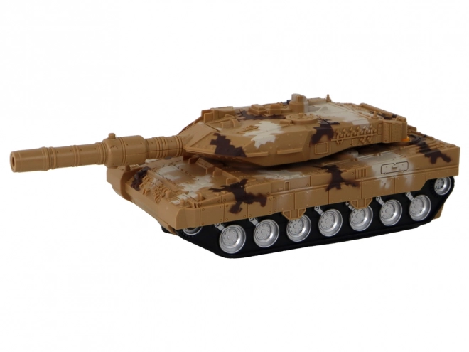 RC Tank na dálkové ovládání 27 MHz žlutý