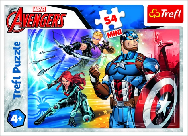 Minipuzzle Avengers 54 dílků