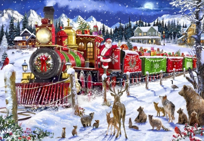 Puzzle Santa Express 1000 dílků