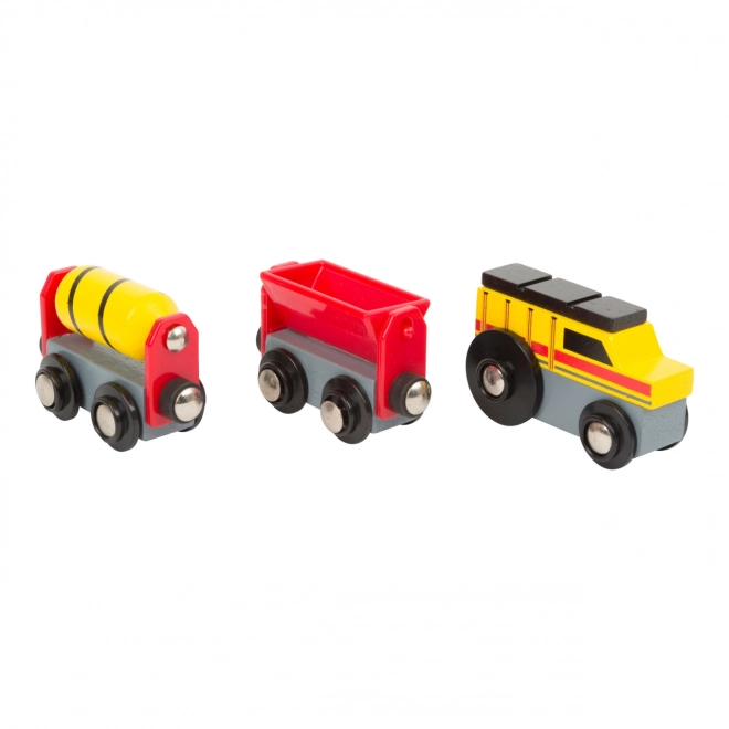 Small Foot Vláčkodráha s jeřábem