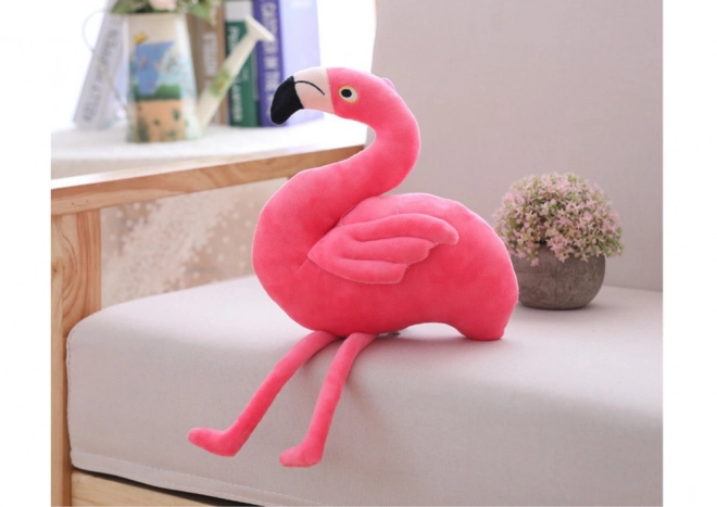 Plyšový maskot Pink Flamingo 15 cm