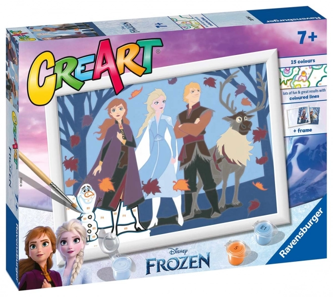 CreArt malování pro děti Frozen Best Friends