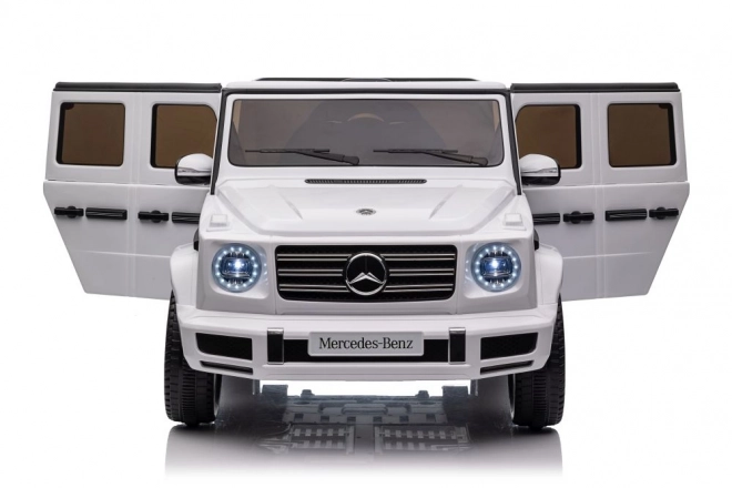 Mercedes G500 White 4x4 Battery Vehicle