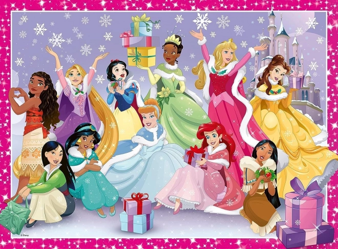 Puzzle Disney Princezny: Vánoční edice XXL