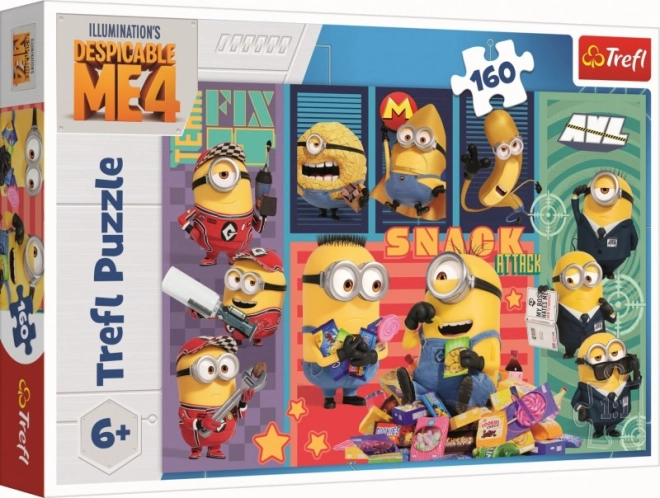 Puzzle 160 prvků Minion joy, Minions