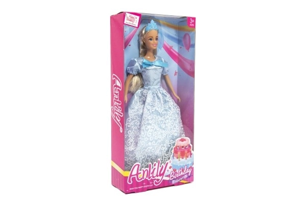 Panenka Anlily princezna kloubová 30cm plast 2 barvy v krabici 15x32x6cm