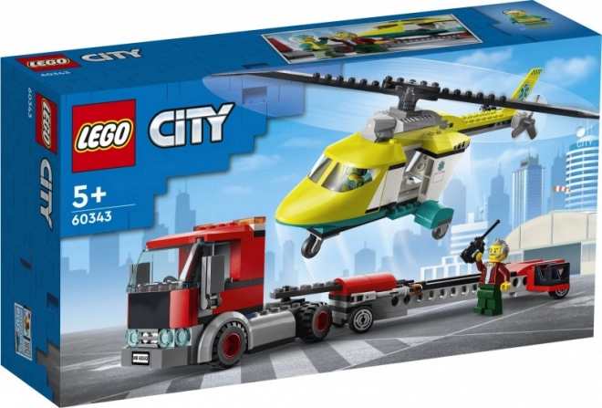 LEGO City 60343 Přeprava záchranářského vrtulníku