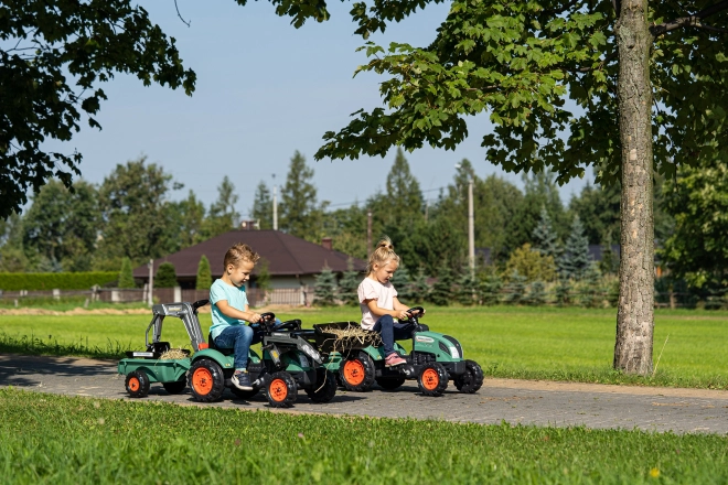 Dětský traktor Farm Lander s nakladačem a přívěsem