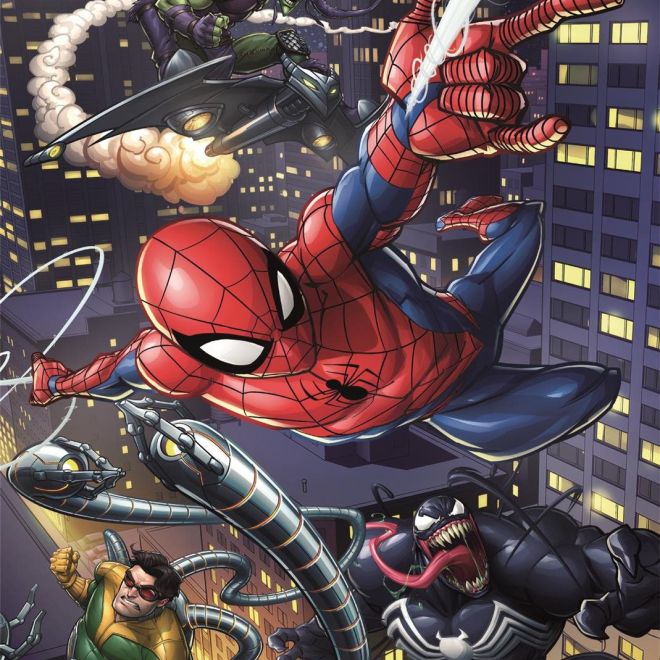 CLEMENTONI Puzzle Spiderman 180 dílků