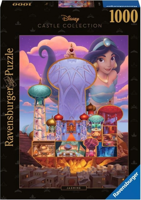 Puzzle Disney Aladin s Jasminou 1000 dílků