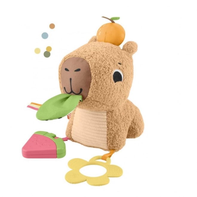 Fisher-price měkká hračka kapybara