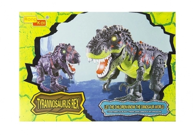 Baterie Dinosaurus Tyranosaurus Rex Walking Brown