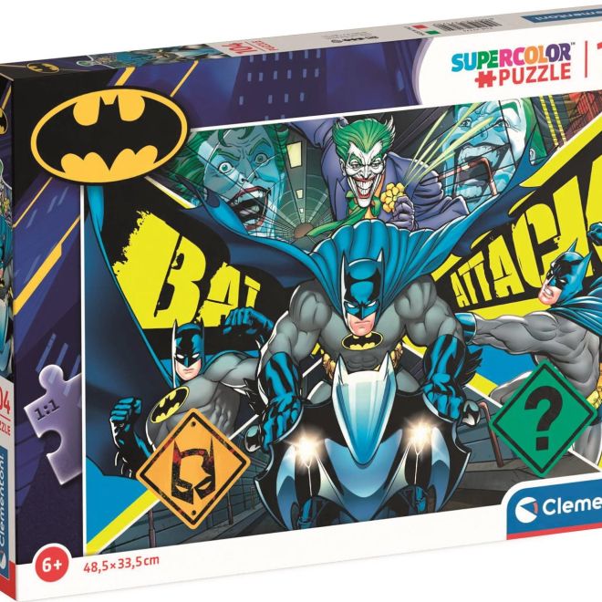 CLEMENTONI Puzzle Batman 104 dílků