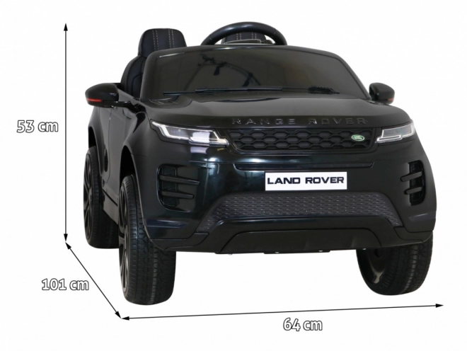 Elektrické autíčko Range Rover Evoque černé