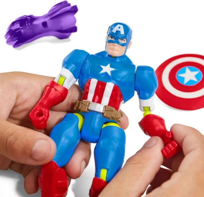 Avengers Mixmashers Kapitán Amerika figurka