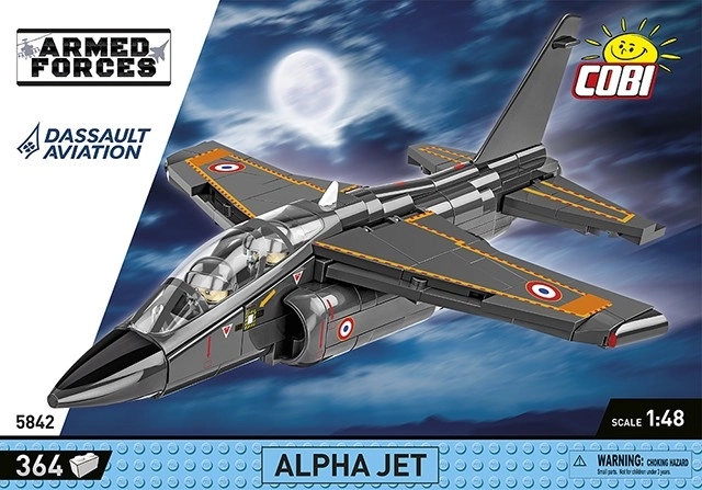 Ozbrojené síly Alpha Jet 364 cihel