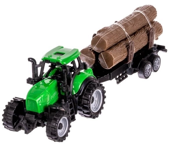 Farma s traktorem a zvířátky - 102 kusů