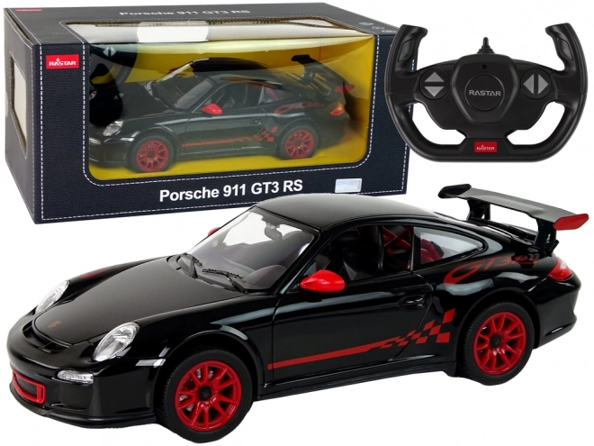 Auto R/C Porsche 911 GT3 RS 1:14 Rastar Black