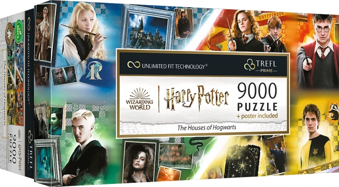 TREFL Puzzle UFT Harry Potter: Bradavické koleje 9000 dílků