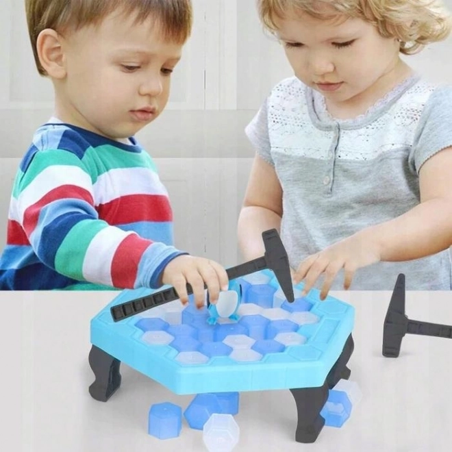 Zábavná společenská hra Tučňák na ledě - Penguin Trap