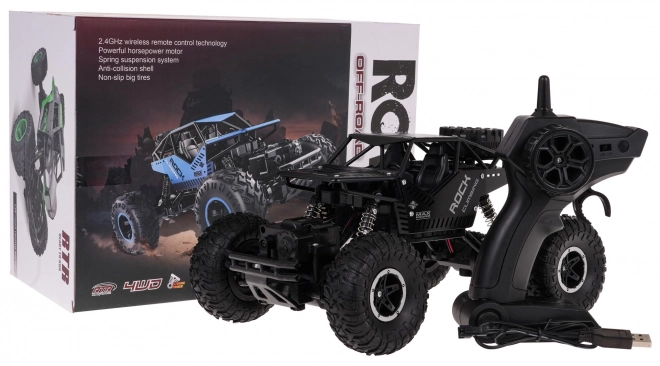 ROVER 1:16 R/C Crawler černý