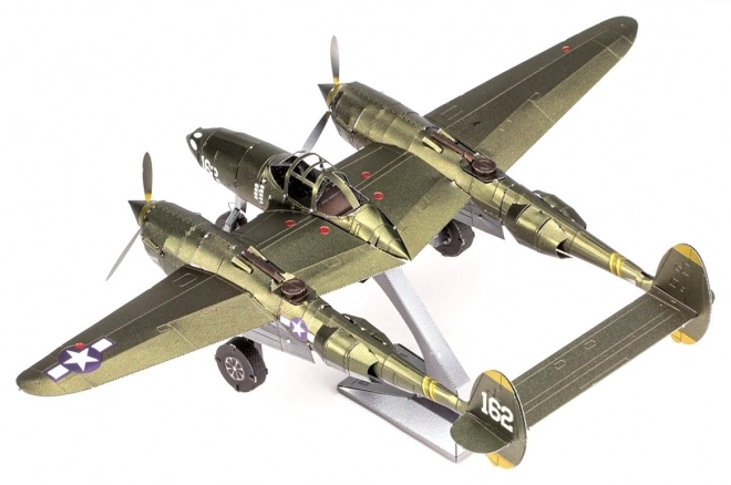 METAL EARTH 3D puzzle Lockheed Martin P-38 Lightning (ICONX)