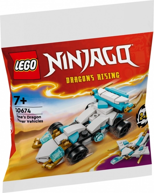 LEGO Ninjago 30674 Zaneova draková moc - vozidla