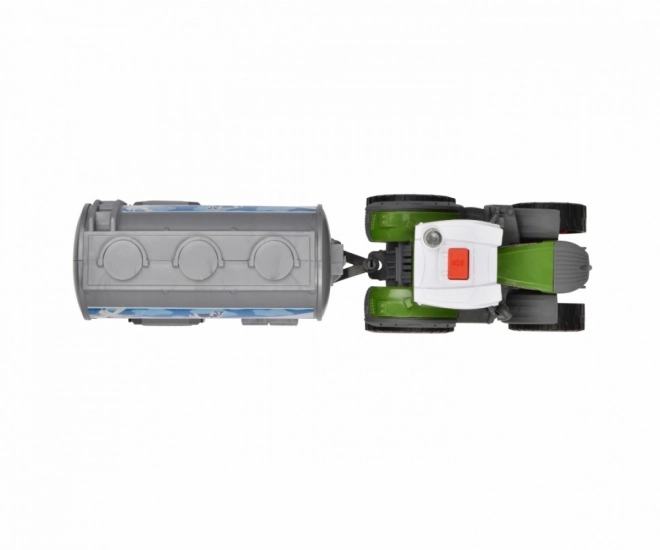 FARM Fendt traktor s přívěsem na mléko 26 cm